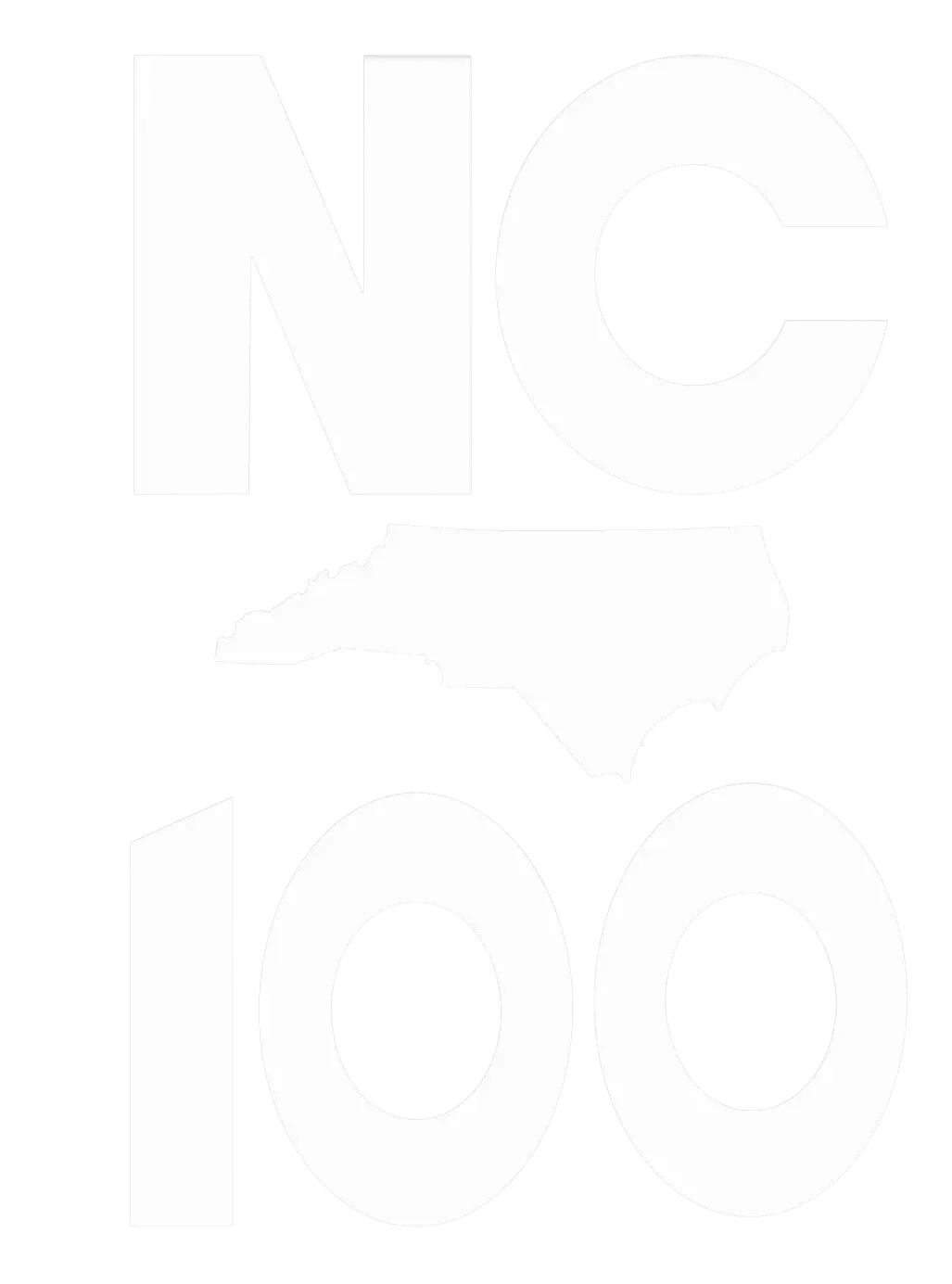 nc 100 white logo